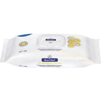 Hartmann Bacillol 30 Sensitive tissues in XXL 40 ks – Zboží Dáma