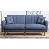 Pohovka Atelier del Sofa 3-Seat Sofa-Bed AquaDark Blue