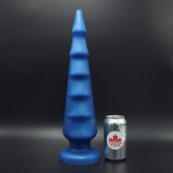 Topped Toys Spike 125 prémiové silikonové dildo 42 x 10,1 cm