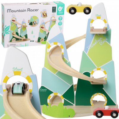 Classic World Dřevěná autodráha Horský závod – Zboží Dáma