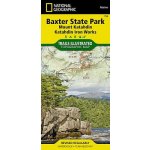 Baxter State Park Mount Katahdin národní park turistická mapa GPS komp. NGS – Sleviste.cz