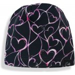 Esito Jarní čepice Grafitové srdce tmavě modrá – Zboží Mobilmania