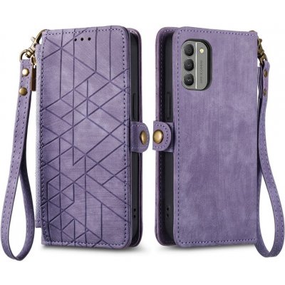 VSECHNONAMOBIL 66215 GEOM Peněženkové pouzdro pro Nokia XR 21 fialové – Hledejceny.cz