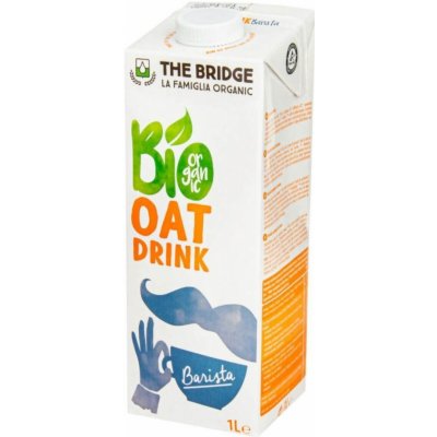 THE BRIDGE Nápoj ovesný Barista BIO 1000 ml – Zboží Mobilmania