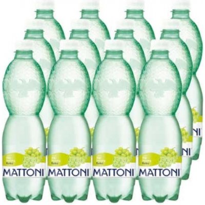 Mattoni minerální voda Bílé hrozny 12 x 0,5 l – Hledejceny.cz