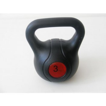 LiveUp Kettlebell plast 4 kg