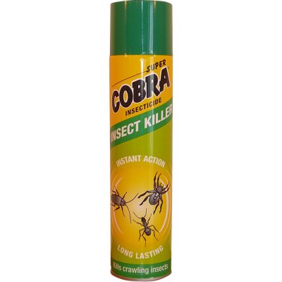 Super Cobra Kills Crawling Insects spray proti lezoucímu hmyzu 400 ml – Zboží Mobilmania