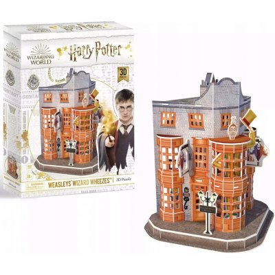 CubicFun 3D puzzle Harry Potter Kratochvilné kouzelnické kejkle 62 ks – Zbozi.Blesk.cz
