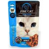 Kapsička pro kočky Fine Cat Grain-Free Adult losos v omáčce 100 g