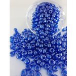 Rokajl Preciosa 5/0 - transparentní modrá - lesk - 1 g – Sleviste.cz