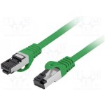Lanberg PCF8-10CU-0100-G Patch S/FTP Kat. Cat 8.1 RJ45 vidlice z obou stran lanko – Zbozi.Blesk.cz