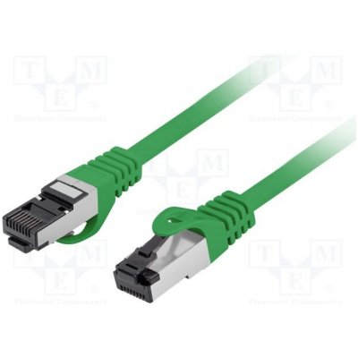 Lanberg PCF8-10CU-0100-G Patch S/FTP Kat. Cat 8.1 RJ45 vidlice z obou stran lanko – Zbozi.Blesk.cz