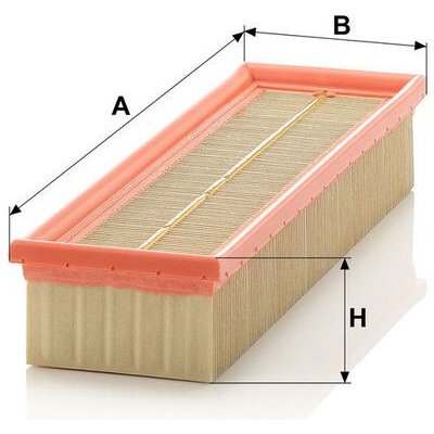 MANN-FILTER Vzduchový filtr MANN C3484 (MF C3484) – Hledejceny.cz