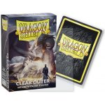 Dragon Shield Matte Clear Outer Sleeves obaly 100 ks – Zboží Mobilmania