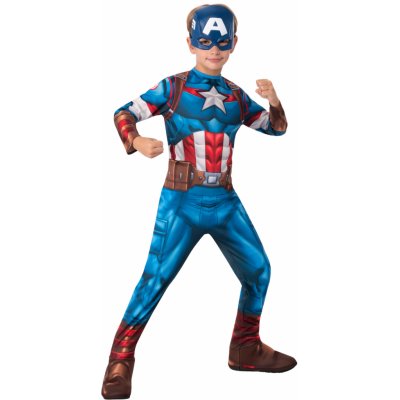 Avengers Infinity War: Captain America triko s vycpávkami a maska – Zboží Mobilmania