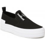 Calvin Klein Jeans Bold Vulc Flat Slipon YW0YW01040 černá – Zboží Dáma