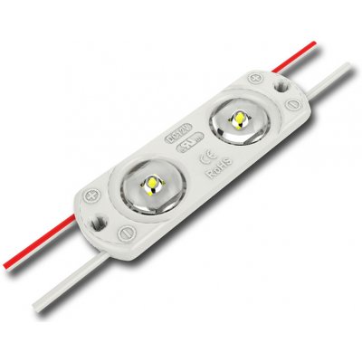 MCLED Modul LED 2xSMD2835, 0,8W, 12V, 67mA, 6550K, úhel 170°, IP65 – Zboží Živě