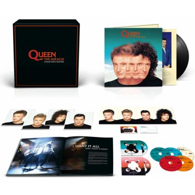Queen - The Miracle - Super Deluxe Collectors Edition LP – Hledejceny.cz