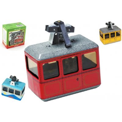 Kovap Lanovka červená na klíček kov 10x75cm – Sleviste.cz