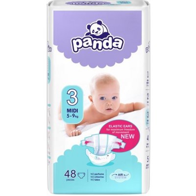 PANDA Bella Baby 3 Midi 5-9 kg 48 ks – Zbozi.Blesk.cz