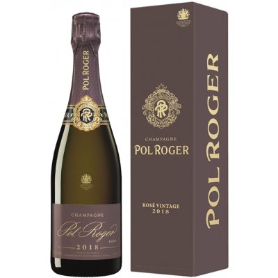 Champagne Pol Roger Rose Vintage 2018 12,5% 0,75 l (holá láhev) – Sleviste.cz