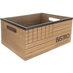 Dekorativní bedýnka Bistro 29,5x22x13,5 cm Orion – Zboží Živě
