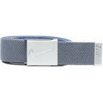 Nike Golfový pásek Reversible Stretch Web One-size Pánské Šedá/Modrá – Zboží Mobilmania