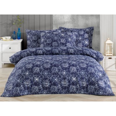 Brotex povlečení Satén Mirabel blue 220x240 70x90 – Hledejceny.cz