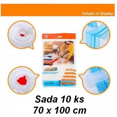 Gacek Vakuové pytle 70 x 100 cm sada 10 ks – Zboží Dáma