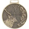 Sportovní medaile Dřevo Novák Medaile podle hodnocení CIC Jelen sika č.845 zlatá medaile jelen sika