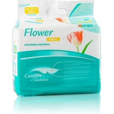 Absorpční podložka pod pacienta Flower 60 x 40 cm 25 ks – Zboží Dáma