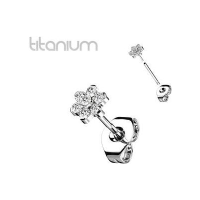 Šperky4U Push In náušnice titan TIT1197-C – Sleviste.cz