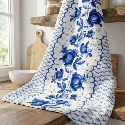 Bellatex Cibulák 50 x 70 cm Modrá,Bílá – Zboží Mobilmania