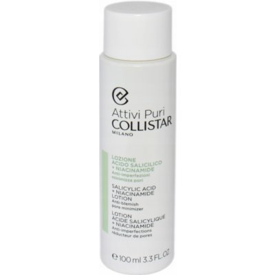 Collistar Attivi Puri Salicylic Acid + Niacinamide pleťové tonikum a emulze pro zmenšení pórů 100 ml – Hledejceny.cz