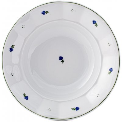 G. Benedikt Karlovy Vary s.r.o. Talíř hluboký 24 cm Benedikt Retro Blue – Zboží Dáma