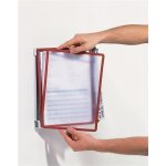 Durable Vario nástěnný držák s 10 barevnými kapsami A4 – Sleviste.cz