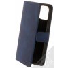 Pouzdro a kryt na mobilní telefon Apple 1Mcz Velvet Book flipové Apple iPhone 15 tmavě modré