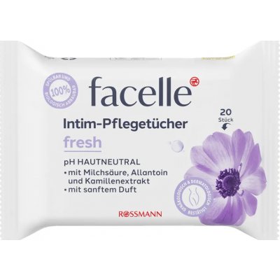Facelle Vlhčené ubrousky pro intimní hygienu 20 ks – Zbozi.Blesk.cz
