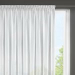 EUROFIRANY ZÁCLONA NA PÁSCE ESEL 350X150 CM BÍLÁ – Hledejceny.cz