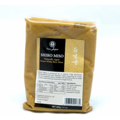 MUSO MISO shiro-bílá rýže 400 g – Zboží Dáma