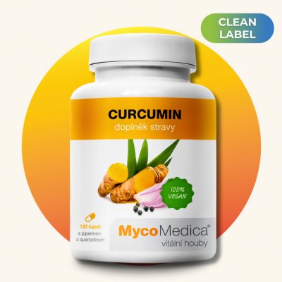 Mycomedica Curcumin 90 kapslí