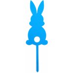 Zápich na dort / do květináče králík 2 stojící uši Zelená – Sleviste.cz