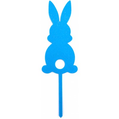 Zápich na dort / do květináče králík 2 stojící uši Zelená – Sleviste.cz