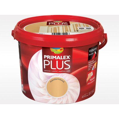 Primalex Plus 2,5 l - mandarinková – Zbozi.Blesk.cz