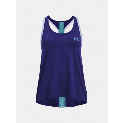 Under Armour dívčí tílko Ua Knockout Tank 1363374-468 modrá