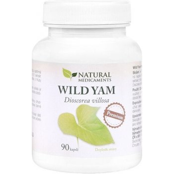 Natural Medicaments Wild Yam Premium 90 kapslí