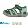 Dětské trekové boty D.D.Step letní boty, sportovní sandály G065 emerald