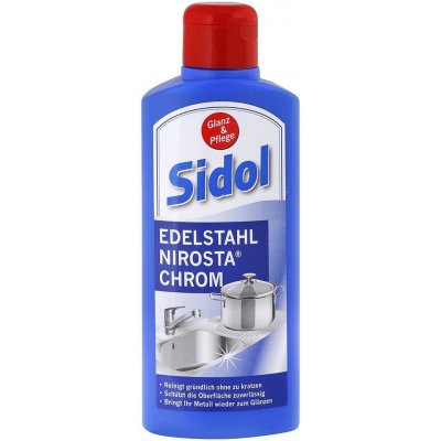 SIDOL prostředek na čistění ocele a chromu 250 ml – HobbyKompas.cz