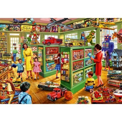 BlueBird Steve Crisp interiéry hračkářství 1000 dílků – Zboží Mobilmania