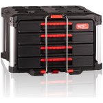 Milwaukee PACKOUT box na nářadí se 4 zásuvkami 4932493189 – Zboží Mobilmania